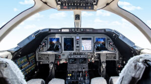 Nextant Private Jet Cockpit