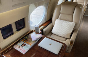 First class vs private jet travel