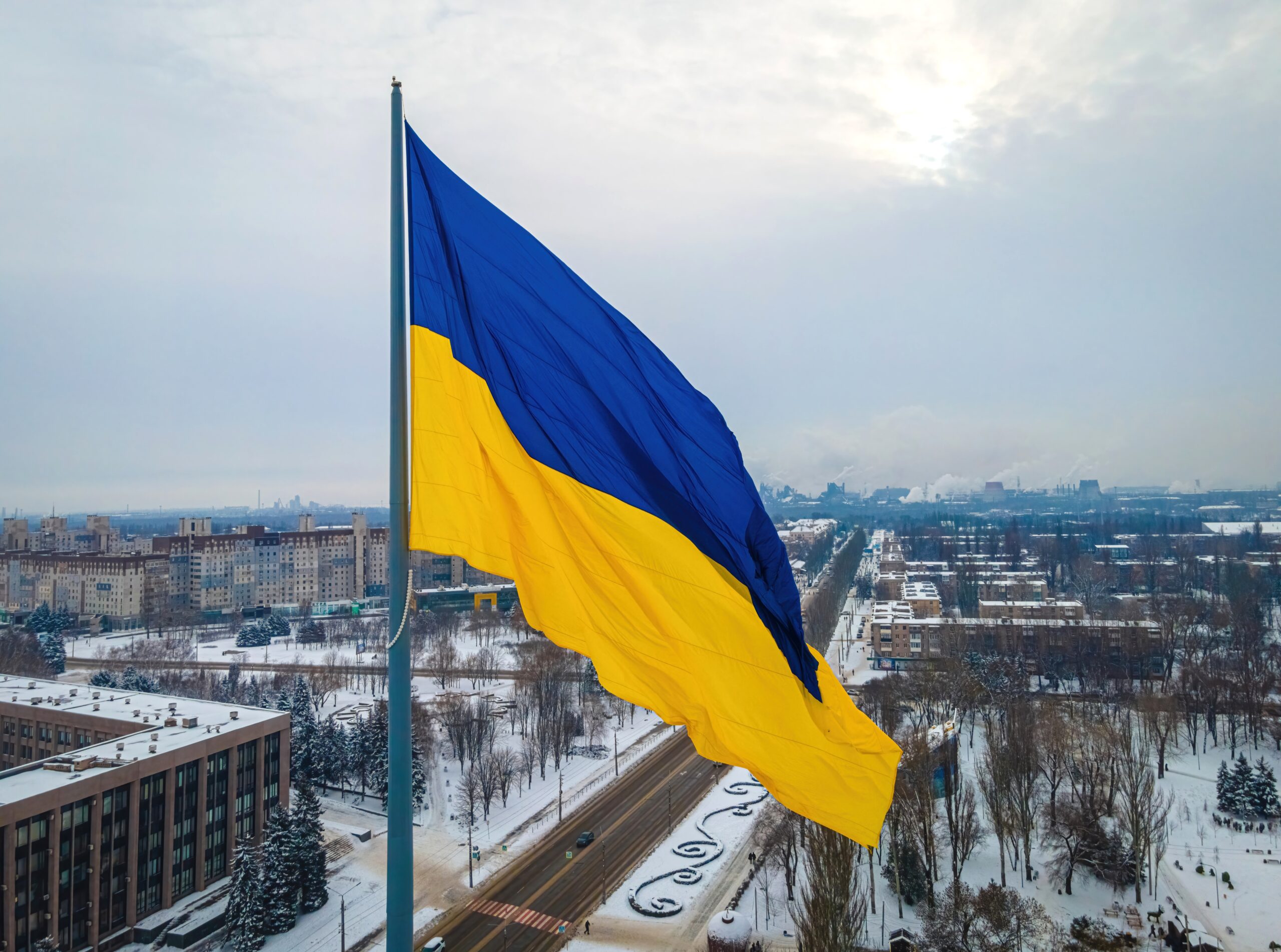 Ukrainian Refugees ukraine flag