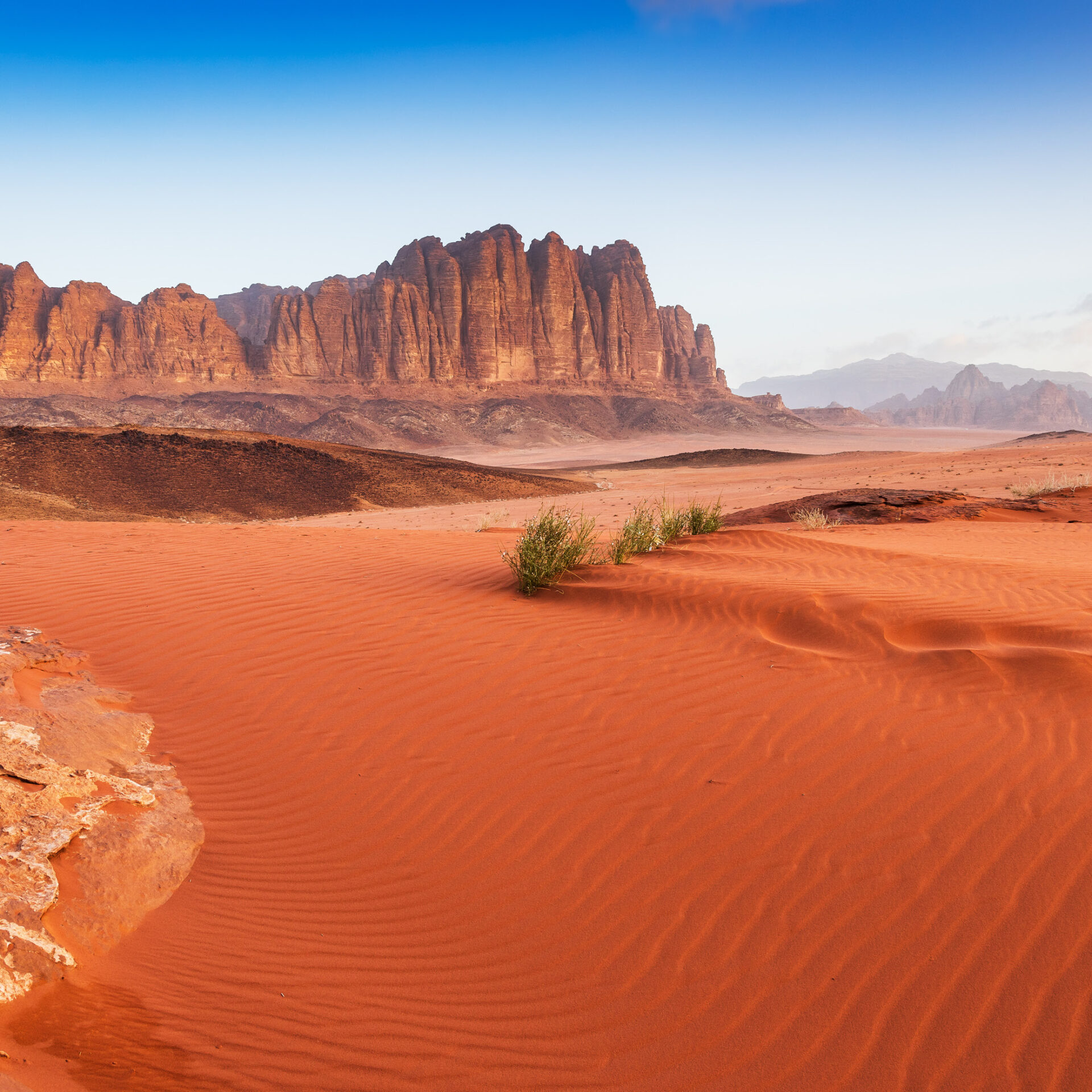 The Wadi Rum Desert