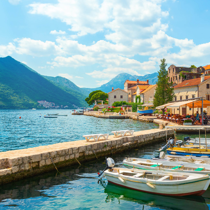 flights to montegro and the mediterranean