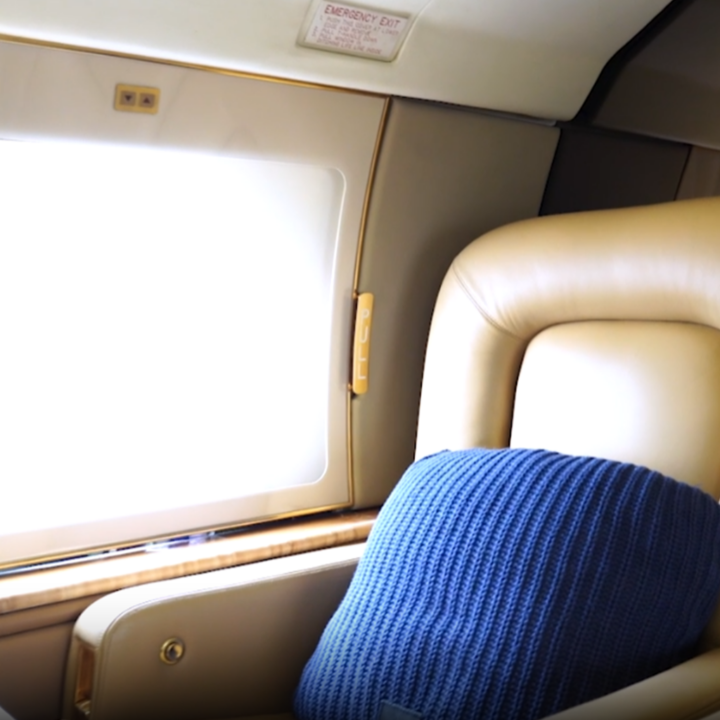seat on private jet