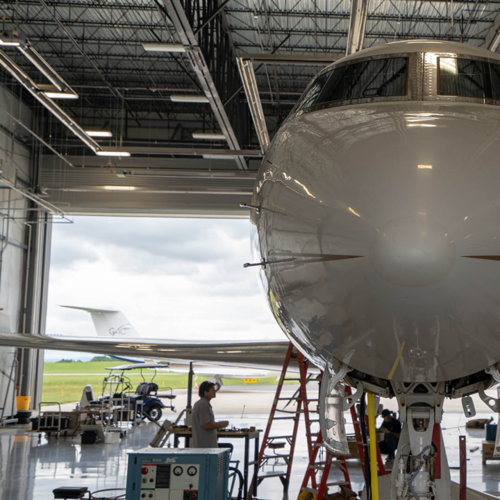 full service jet management, including aircraft maintenance