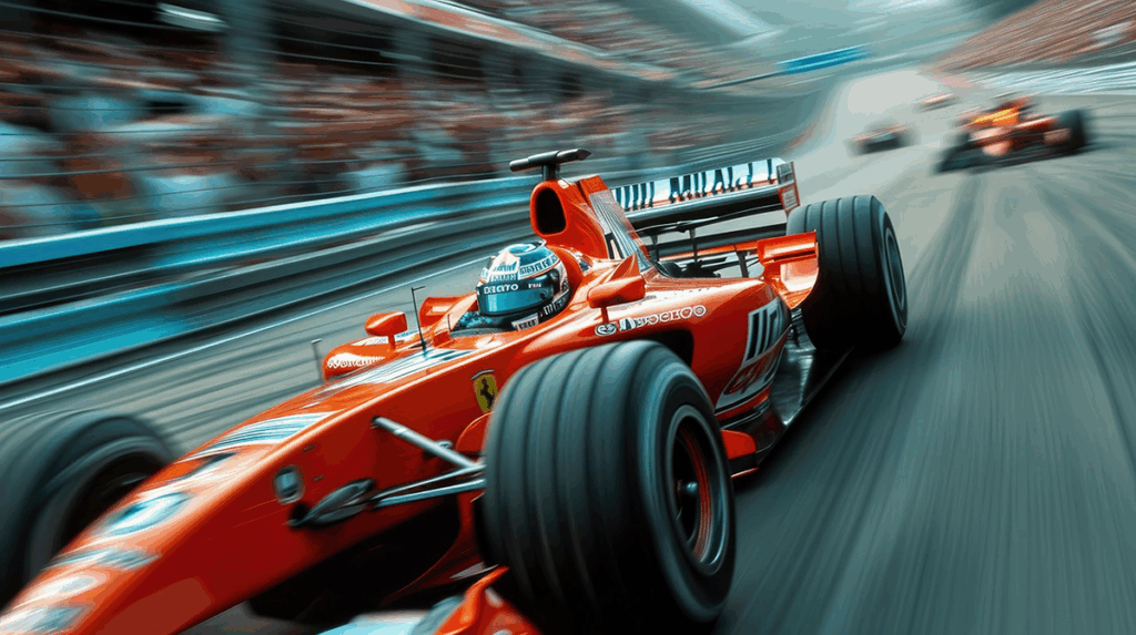 belgian grand prix; close up of formula 1 vehicle