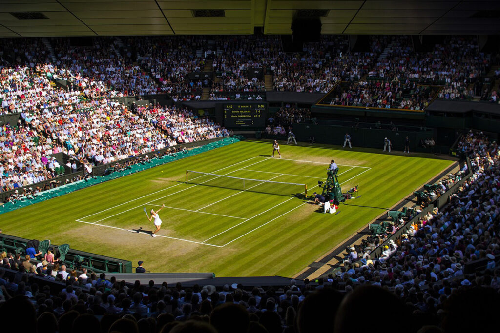 Tennis Court at Wimbledon