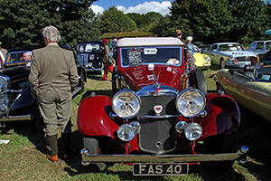 Old car at Goodwood Revival
