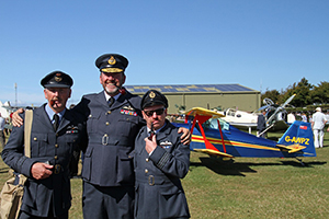 Historic airplane at Goodwood Revival