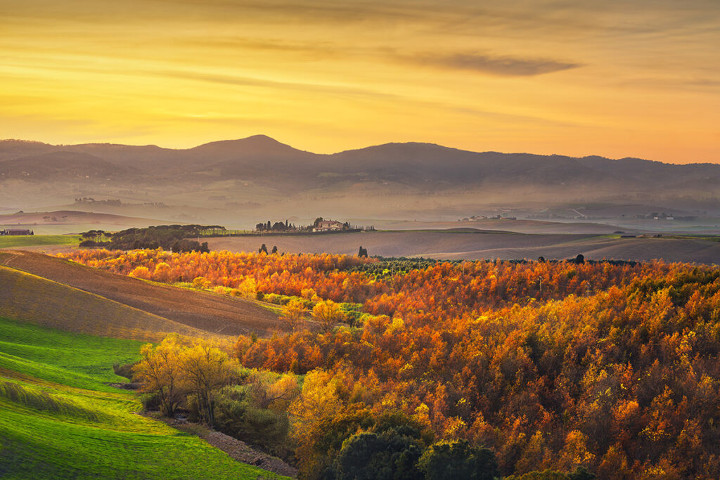 Fall in Tuscany, Italy