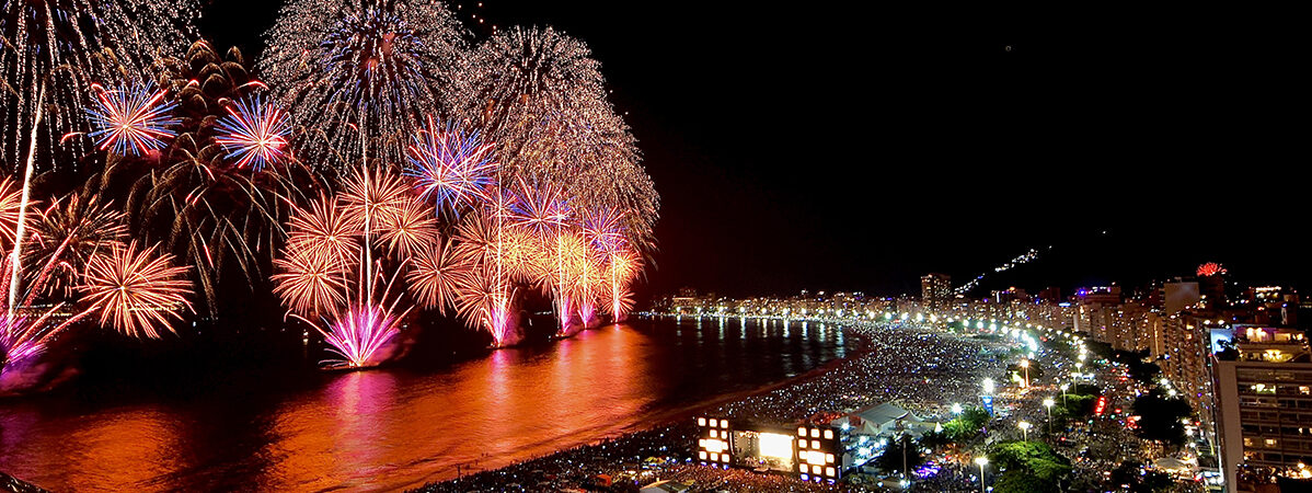 New Years Firework at Rio de Janeiro