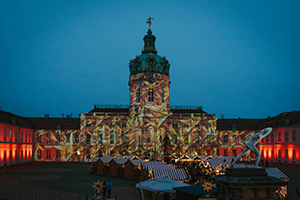 Charlottenburg Castle at the Berlin Festival of Lights
