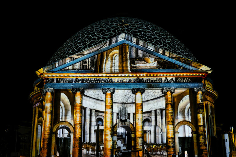 Museum Island at Berlin Festival of Lights