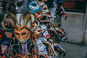 masks for the Venice Carnival