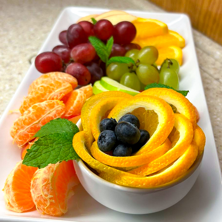 close up of fresh fruit